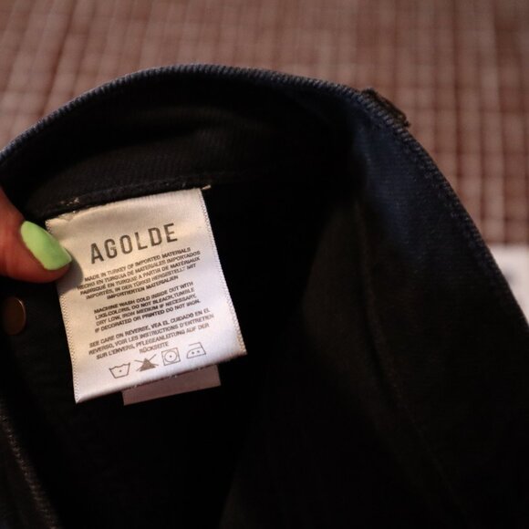 AGOLDE Harper Crop Jean - in Hush- 25 - Picture 8 of 9